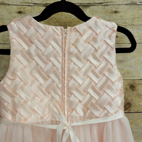 Rare Editions Basketweave Dress Party Dress - Picture 9 of 9